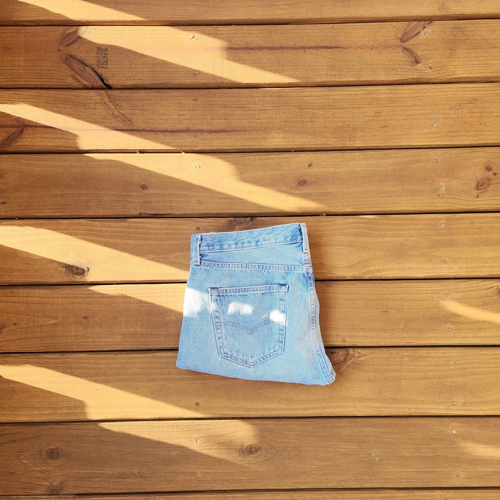 Levi's Light Blue Selvedge Slim Men Jeans